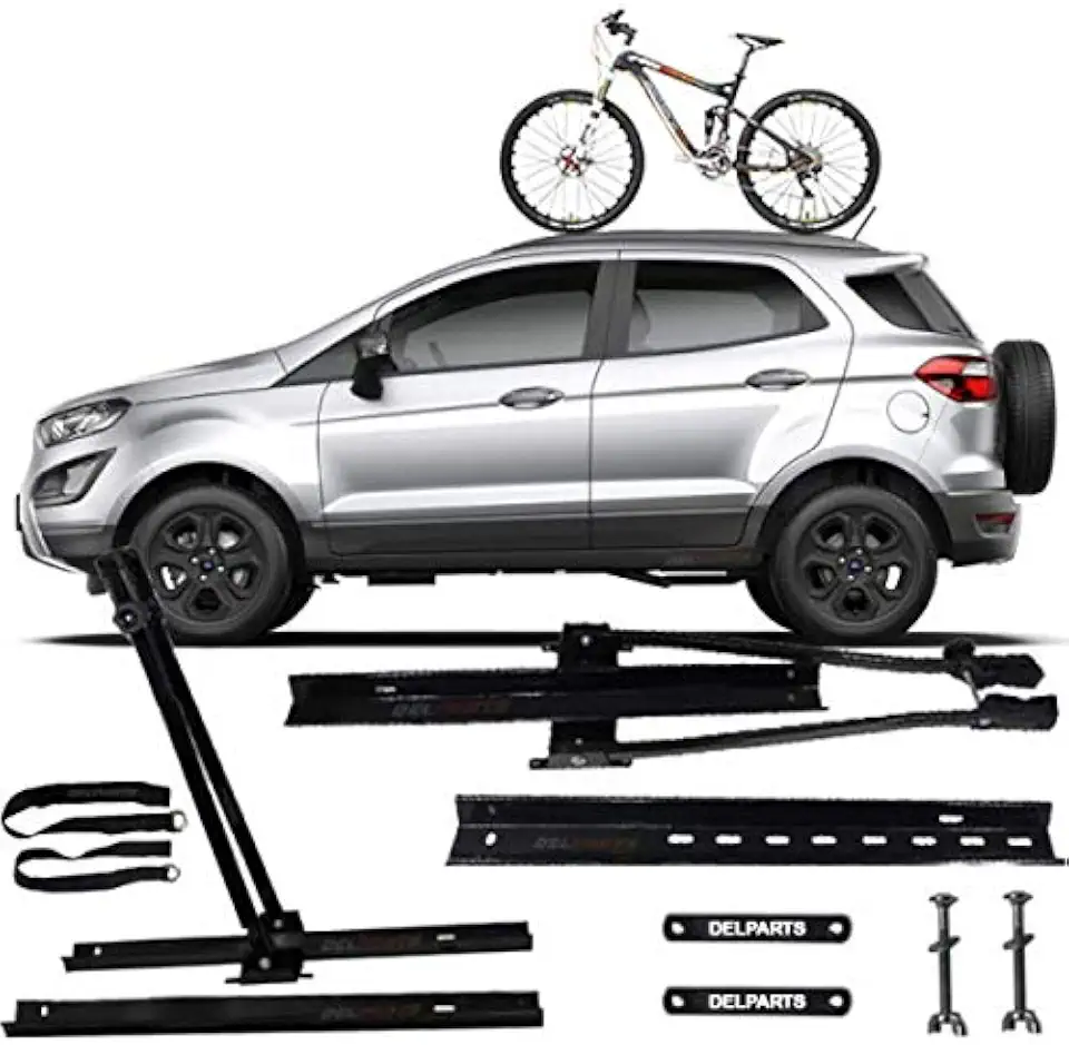 Transbike Novo Suporte Rack Teto Para 1 Bike Ford Ecosport