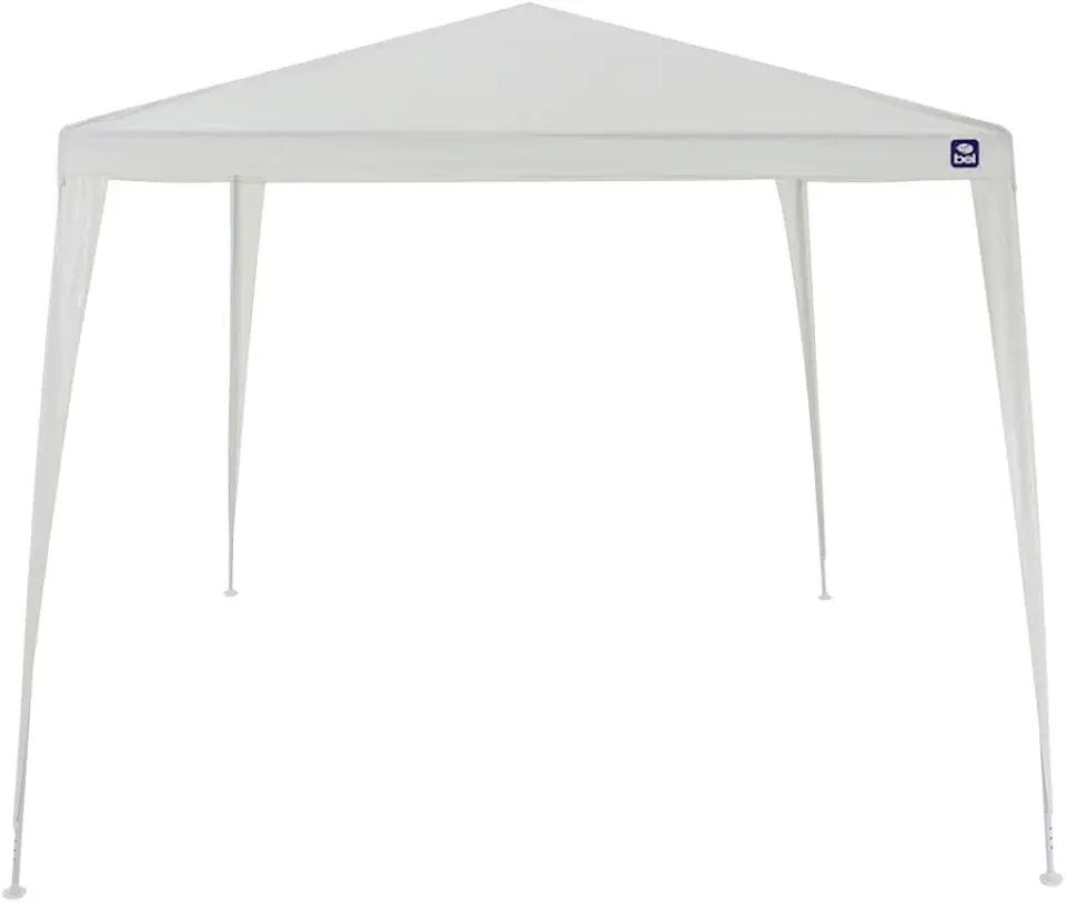 Bel - Tenda Gazebo Tubular 3m x 3m Polietileno Branca
