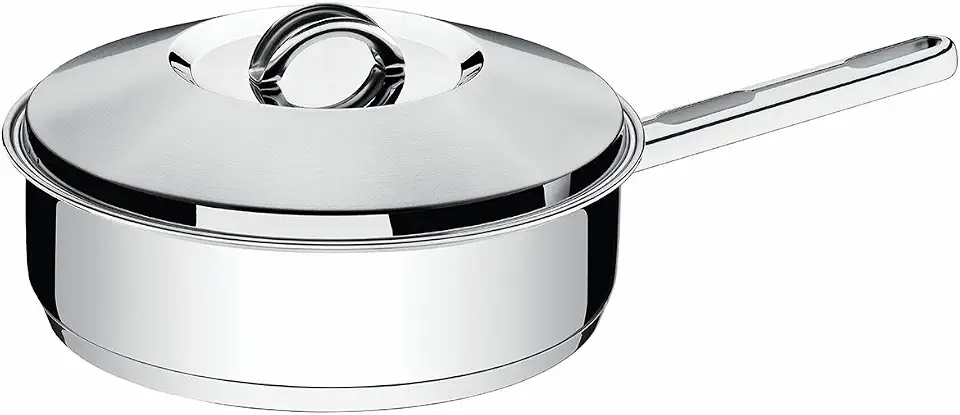 Frigideira com Fundo Triplo, Tramontina, Solar 62500200, Inox, dimetro de 20 cm | Com Tampa