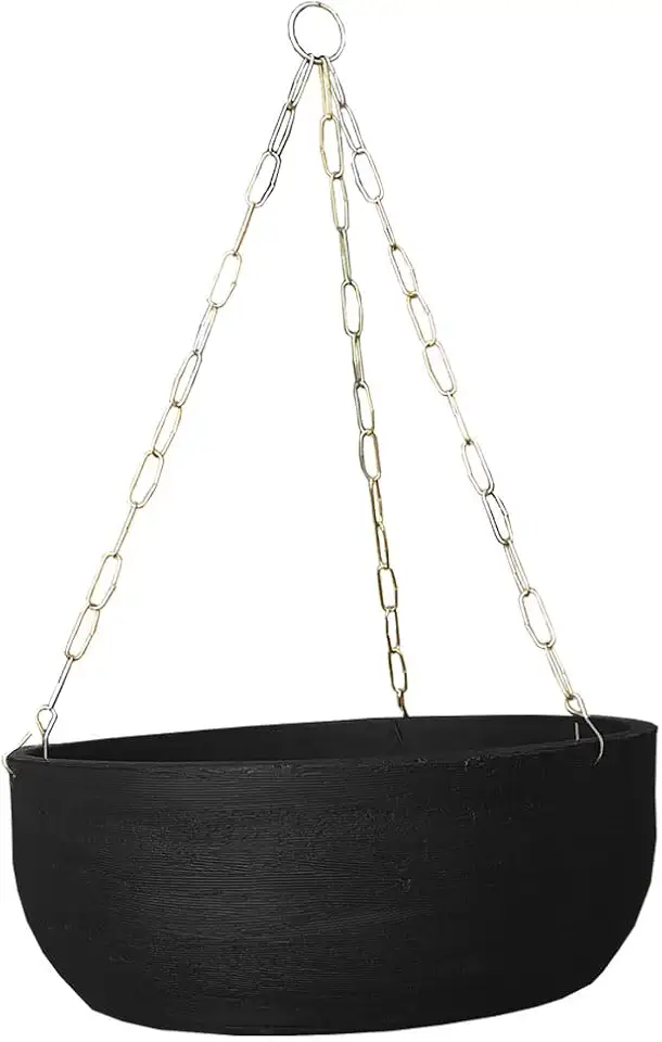 Vaso Planta 35x15 Pendurar Samambaia Trepadeira Polietileno