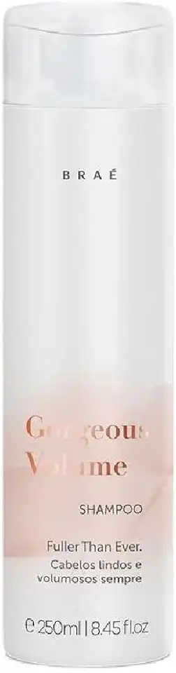 Shampoo para Volume BRAÉ Gorgeous - Volumizador Profissional, Leveza e Movimento, 250ml