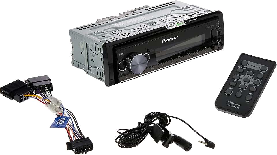 Media Receiver Pioneer MVH-X3000BR Som Automotivo Bluetooth