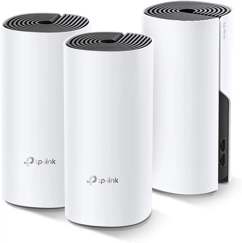 KIT ROTEADOR WI-FI MESH TP-LINK DECO M4 GIGABIT DUAL-BAND AC1200 3 UNIDADES