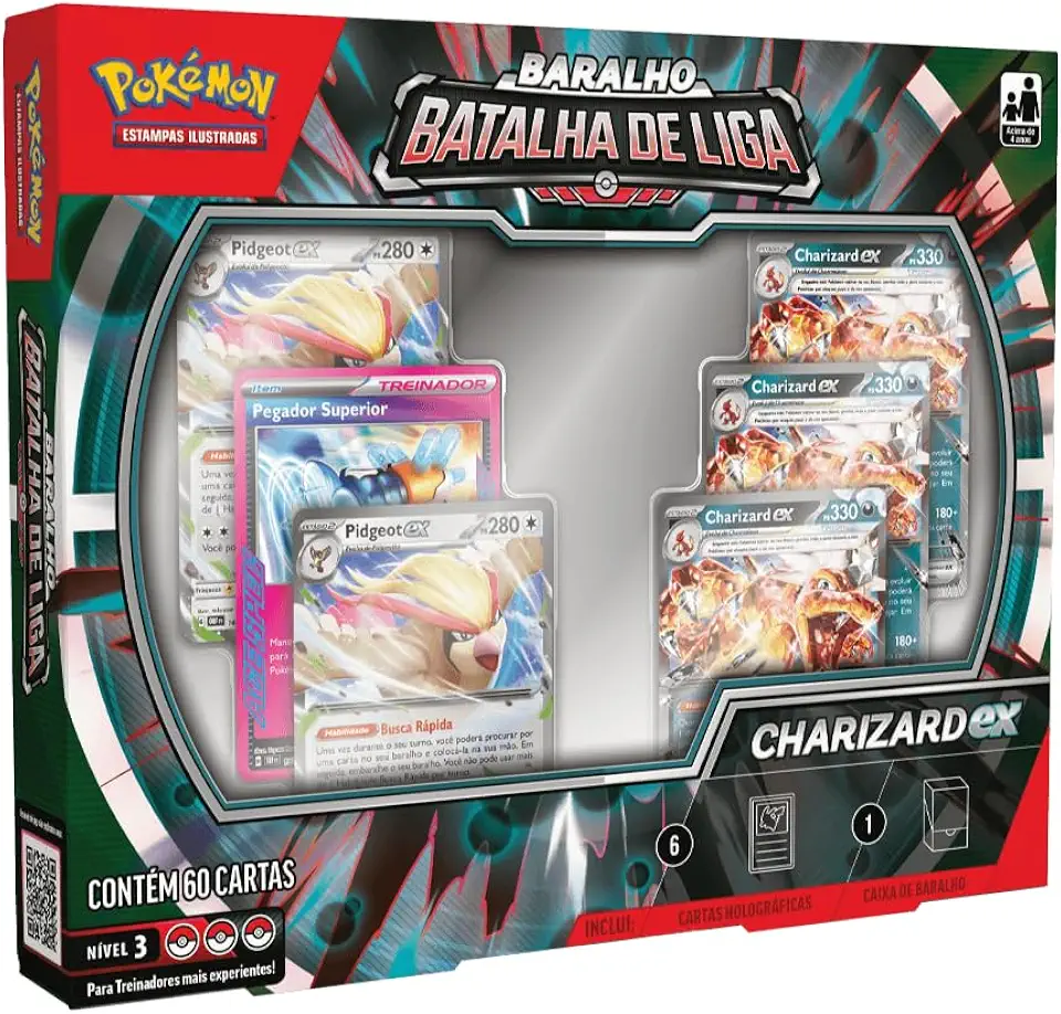Deck Pokemon Charizard Ex Batalha De Liga Copag