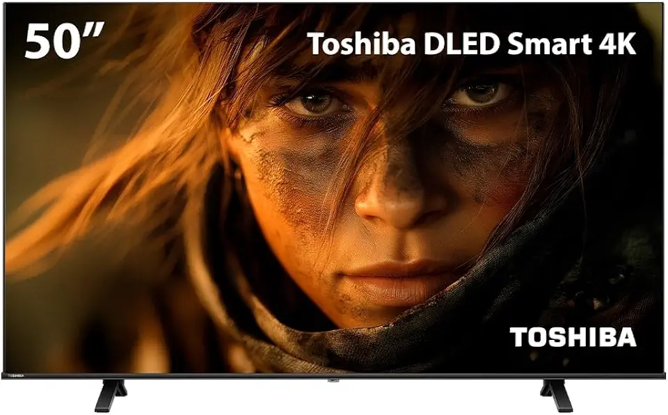 Smart TV DLED 50" 4K Toshiba VIDAA 3 HDMI 2 USB Wi-Fi
