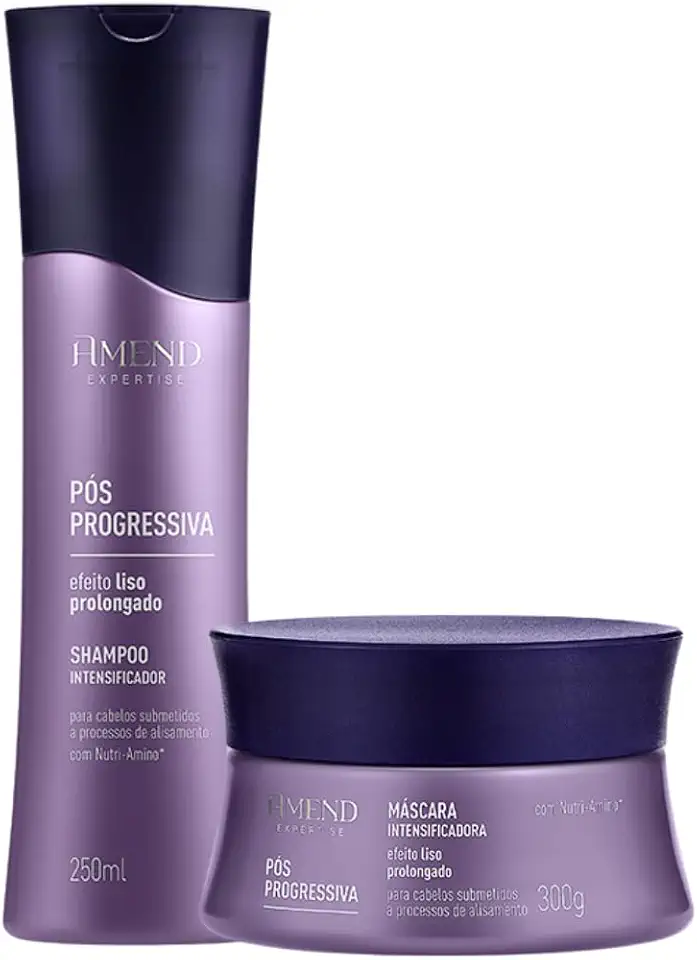 Kit Shampoo e Máscara Amend Pós Progressiva