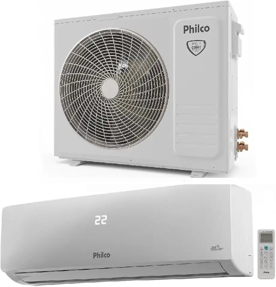 Ar Condicionado Split Hi Wall Inverter Philco 12000 BTU/h Frio PAC12FB – 220 Volts