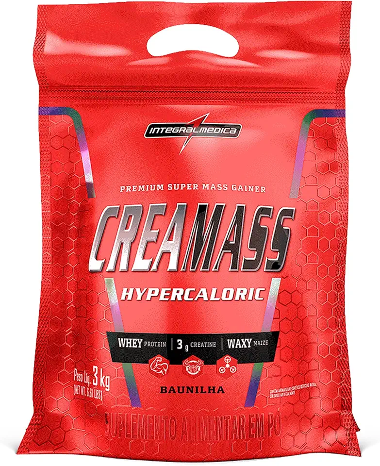 Integralmédica - Hipercalórico Creamass - Baunilha - pouch 3kg