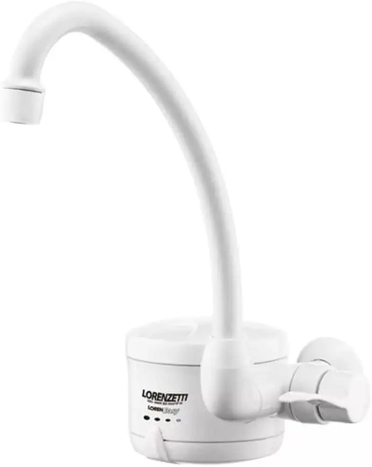 Torneira Elétrica Loren Easy 220V 5500W, Lorenzetti, 7550036, Branco, Pequeno