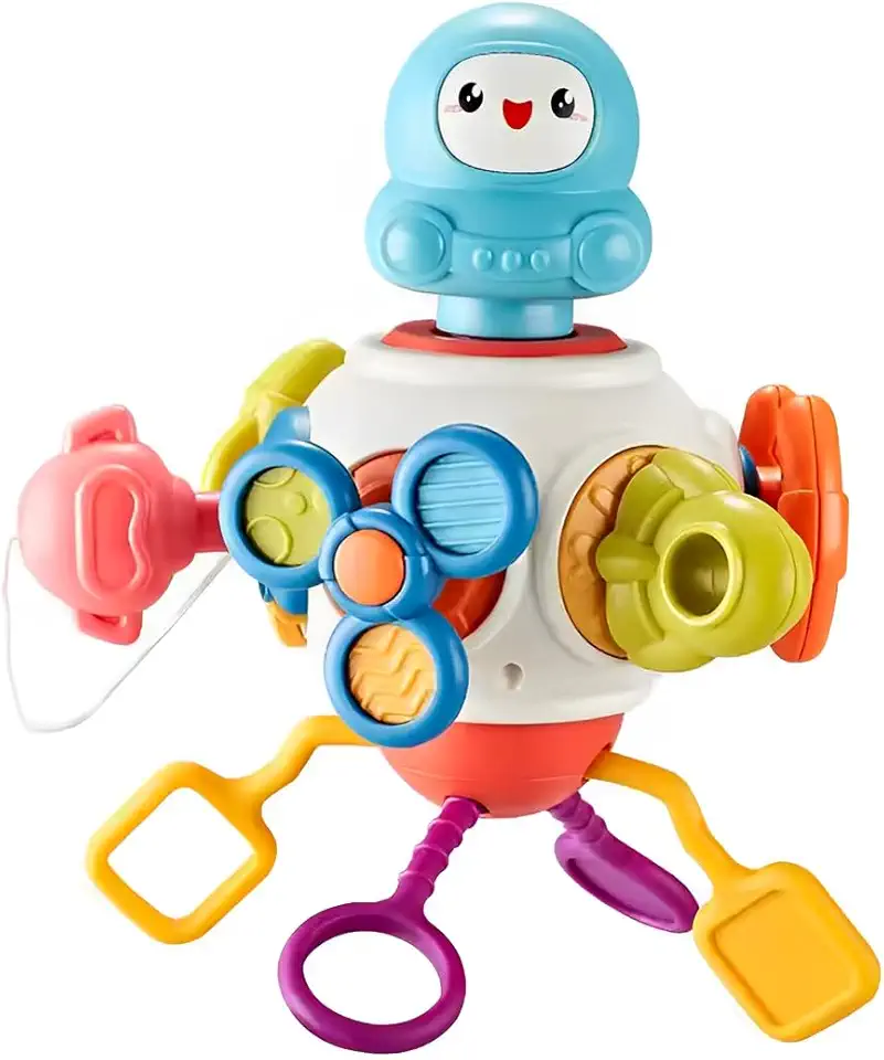 Brinquedo Sensorial Bebe Infantil Montessori Kidino Cubo De Atividades Educativo 8 em 1