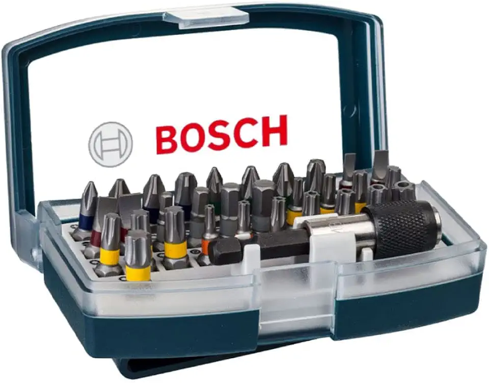 Bosch Kit de pontas para parafusar com 32 peças