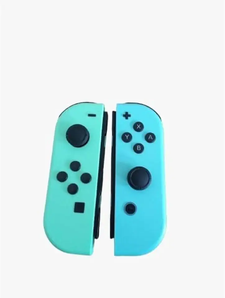 Controle Joystick Sem Fio N Switch Joy-con (l)/(r) Sem a Alça do Joy-Con. (Verde e Azul)