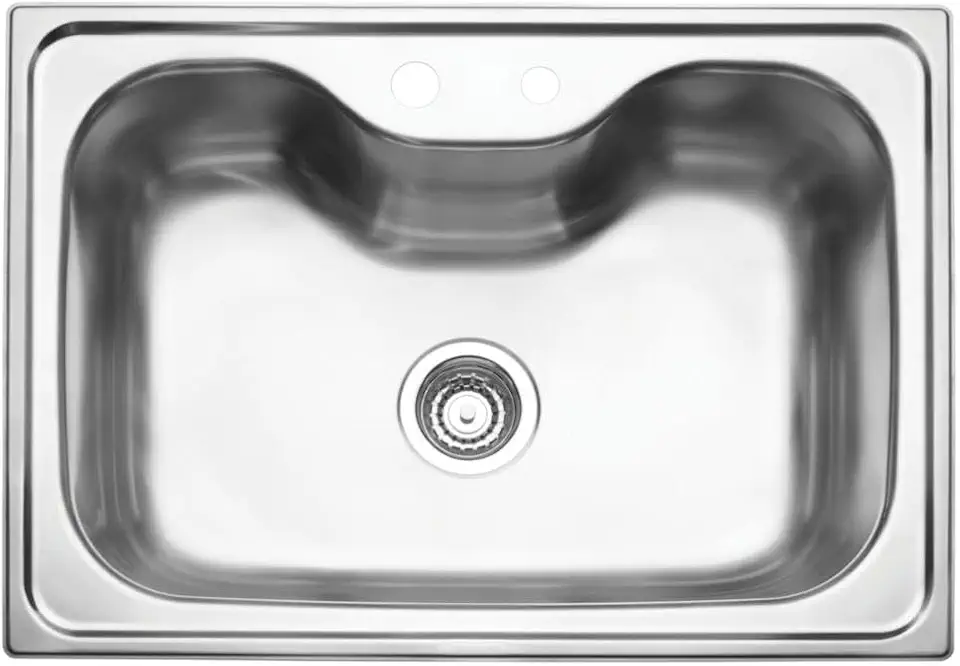 Cuba Tramontina Morgana Undermount 69 x 49 cm em Aço Inox Acetinado com Válvula OUTLET