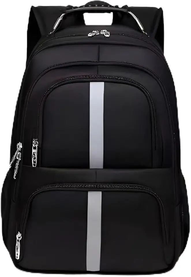 Mochila Masculina Grande Impermeável para Notebook 15,6” com Cabo de Aço Reforçado, Costas Respiráveis e Várias Divisórias – Ideal para Viagem, Trabalho e Faculdade Mochila Escolar