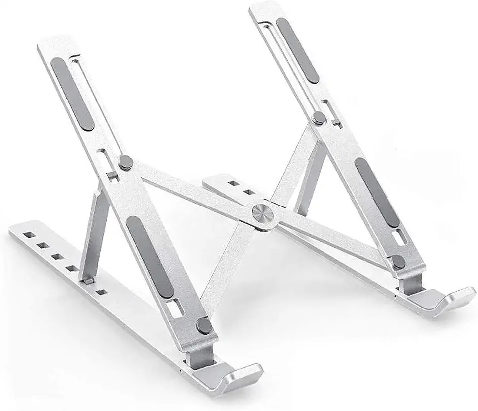 Suporte Para Notebook E MacBook em Alumínio com Altura Ajustável