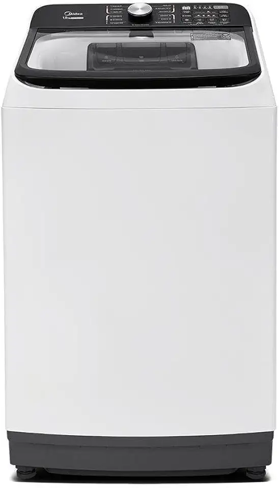 Lavadora de Roupas Midea 15kg Wave Agitador Branca 127V (MA512W150A/WK04)