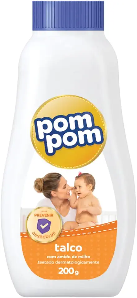 Pom Pom Talco 200G