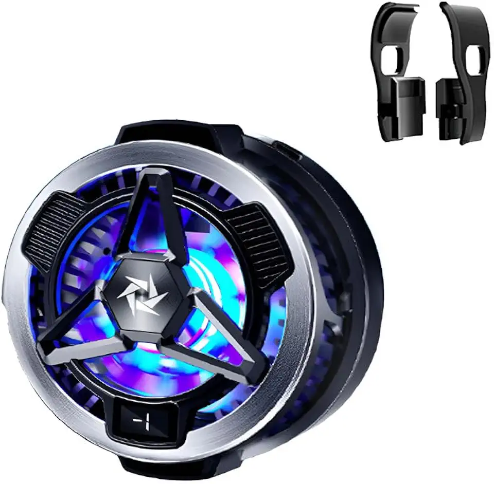 Cooler Celular Com Carregamento Indutivo, Clipes E Lcd