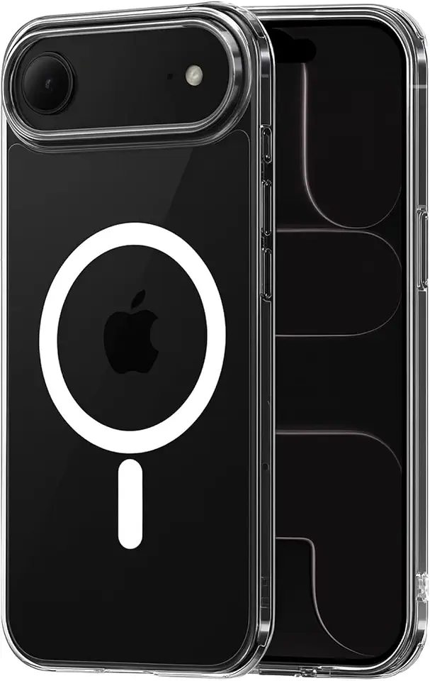 Capa Magnética para (Iphone 17 Air) Transparente Premium compatível com Mag-Safe Anti Impacto e Anti Amarelamento (Iphone 17 Air)