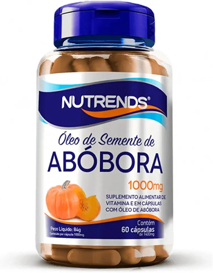 Óleo de Semente de Abóbora 60 cápsulas, Nutrends