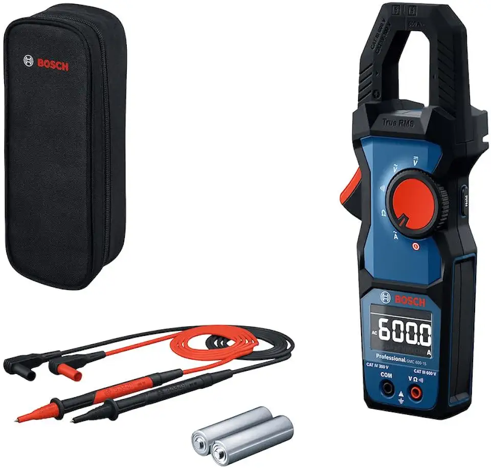 Bosch Alicate Amperímetro TRMS GMC 600-15
