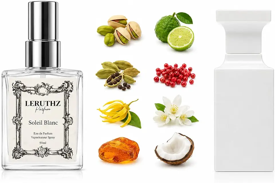 Perfume Contratipo Soleil Blanc Eau de Parfum, 60ml / PERFUME CONTRATIPO SOLEIL BLANC (60ML) Qualidade Importada | Slow Parfum Artesanal • Essência importada da França • Maceração lenta e cuidadosa (slow parfum)