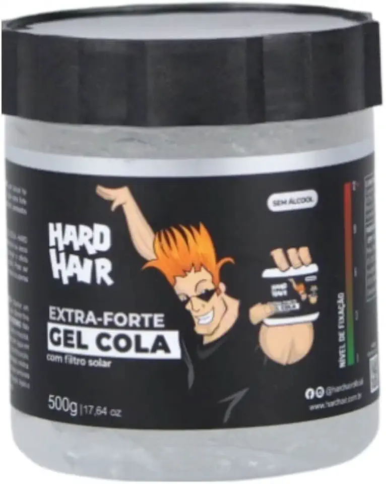 Hard Hair, Gel Cola, 500 G