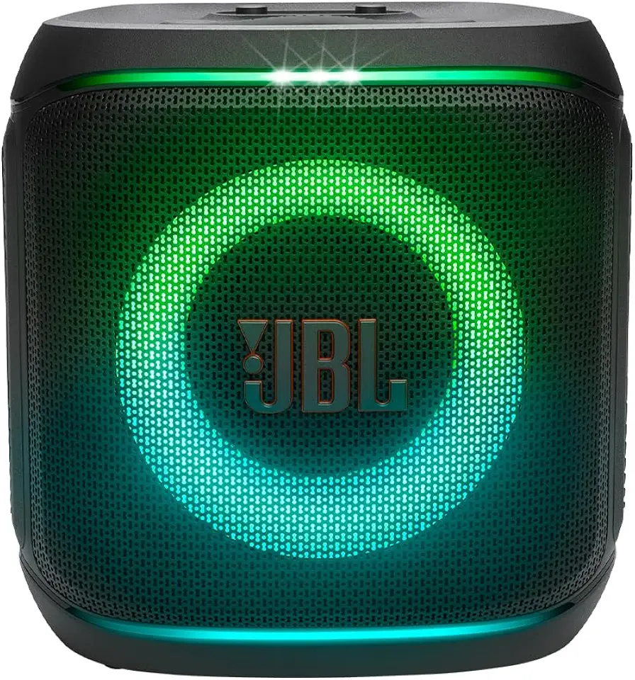 JBL, Caixa de Som, PartyBox Encore 2, Bluetooth, Show de Luzes, À Prova de Respingos, Bateria de até 15h, Som JBL Pro Sound, AI Sound Boost, 100W RMS - Preto