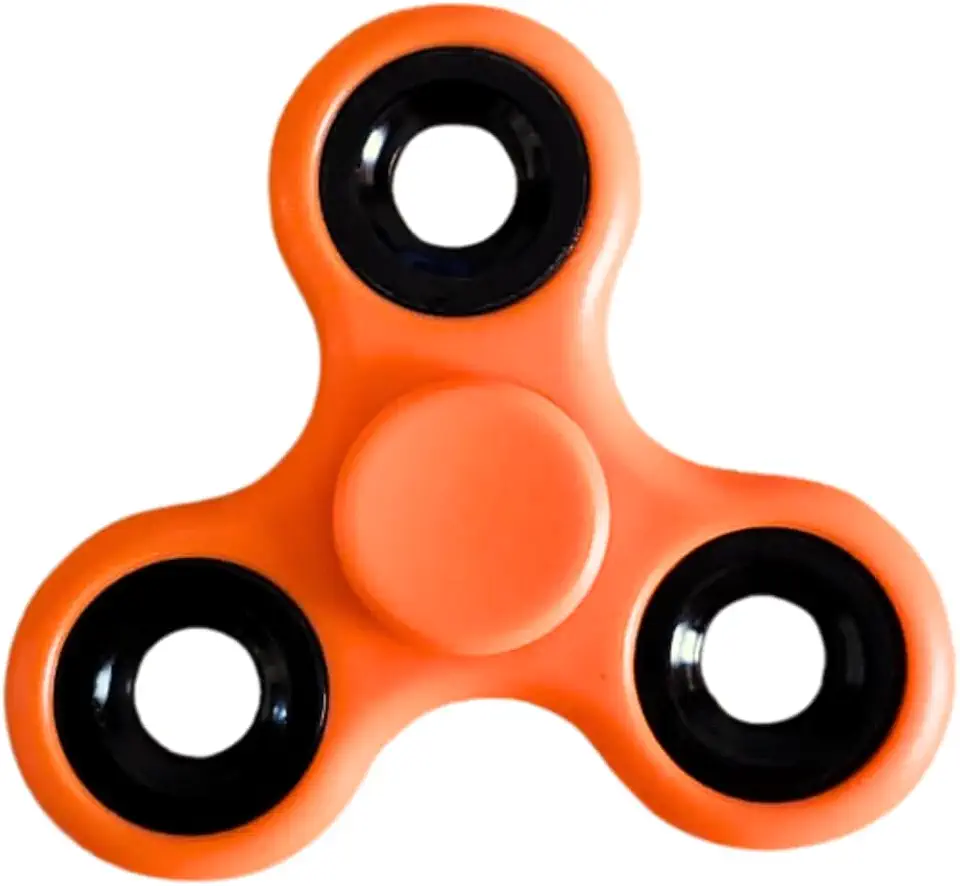Genérico Hand Spinner Brinquedo Giratório Anti Stress Ansiedade Pop It Laranja