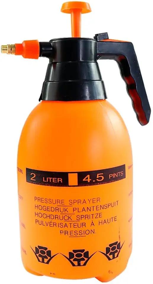 Pulverizador De Alta Pressão 2L Com Trava De Gatilho.