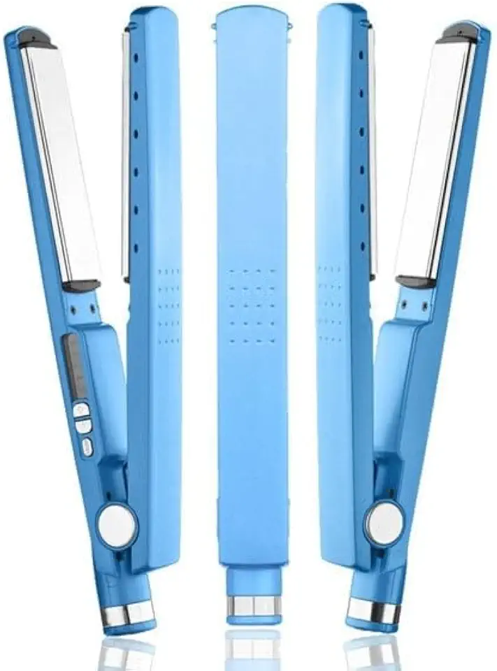 Chapinha Prancha Alisadora 4Forte Profissional Bivolt Com Placas De Titânio E Calor Rápido – Tecnologia Iônica Antifrizz, Selo Inmetro, Cabo Giratório 360°, Resultado De Salão Em Casa