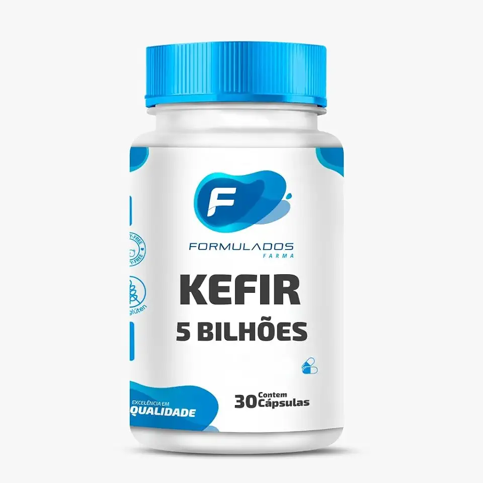 Kefir 5 Bilhões Liofilizado 30 Cápsulas