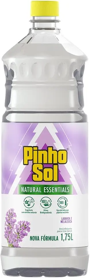 Pinho Sol Desinfetante Naturals Lavanda E Melaleuca 1 75L