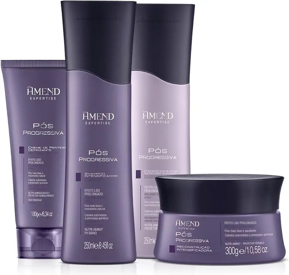 Kit Amend Pós Progressiva Completo (4 Produtos)