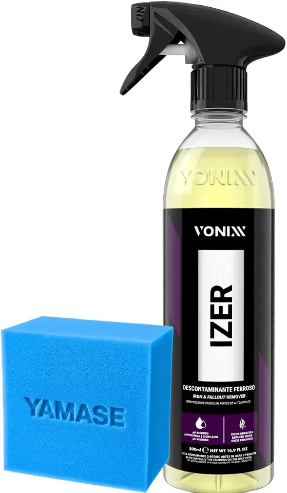 Produto Para Descontaminar e Remover Ferrugem Oxidação das Rodas Izer 500 ml Vonixx