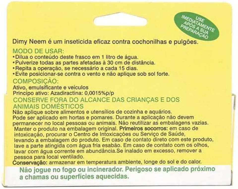 Dimy Neem Concentrado - 20ml
