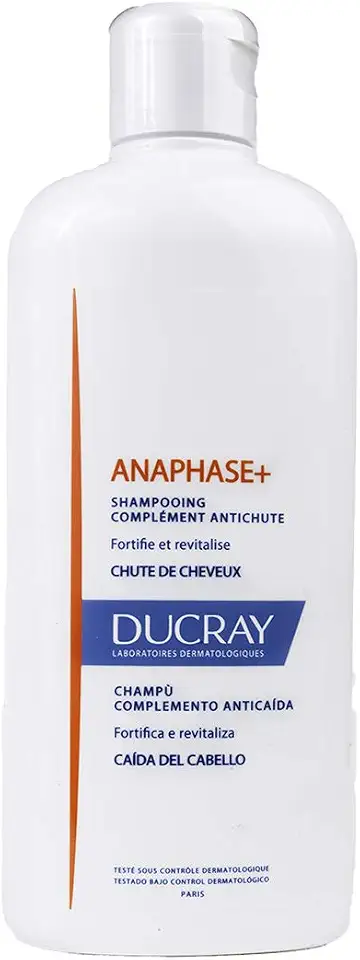 Ducray Anaphase+ Shampoo Antiqueda, Fortalece e Revitaliza os Fios, Reduz Queda em 88% em 6 Semanas, Aumenta Volume e Elasticidade, Potencializa Absorção de Minoxidil em até 6x, 400ml