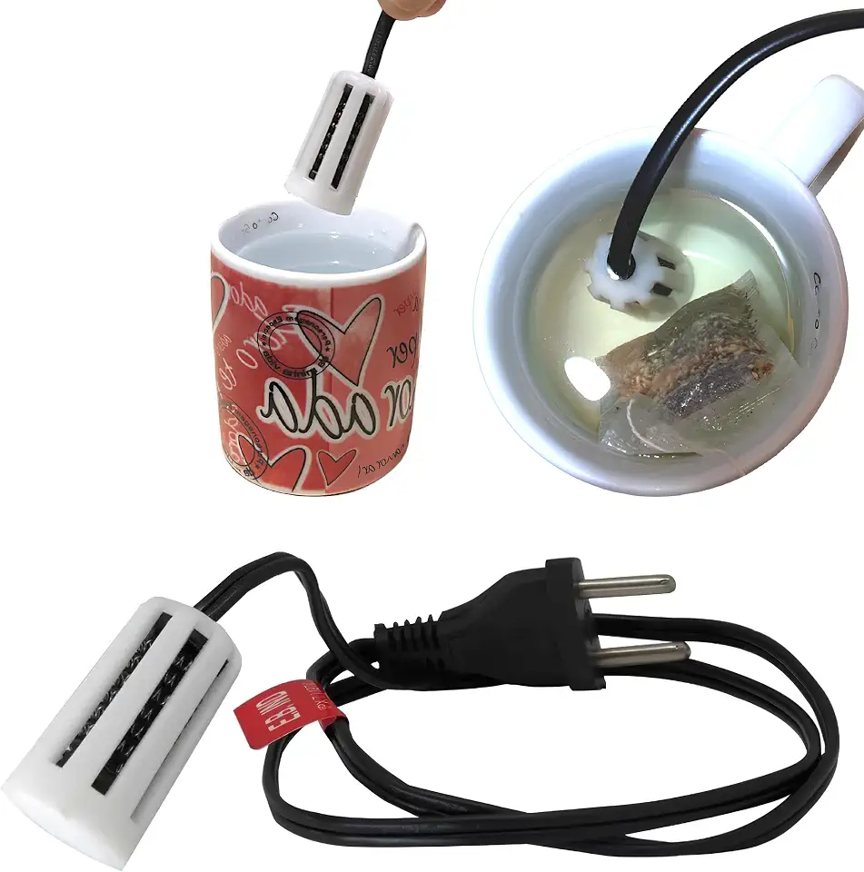 Aquecedor Elétrico de Líquidos Ebulidor Aquecedor De Água Rabo Quente RQ, 770W/830W, 80cm de Cabo, IPX7, Bivolt 110V/220V (220, Volts)