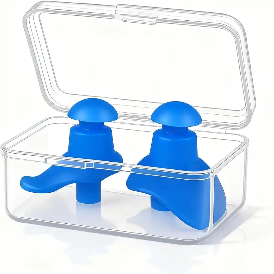 Protetor de Ouvido para Natação em Silicone Flexível, Tampão Auricular TOMÓVI ORIGINAL