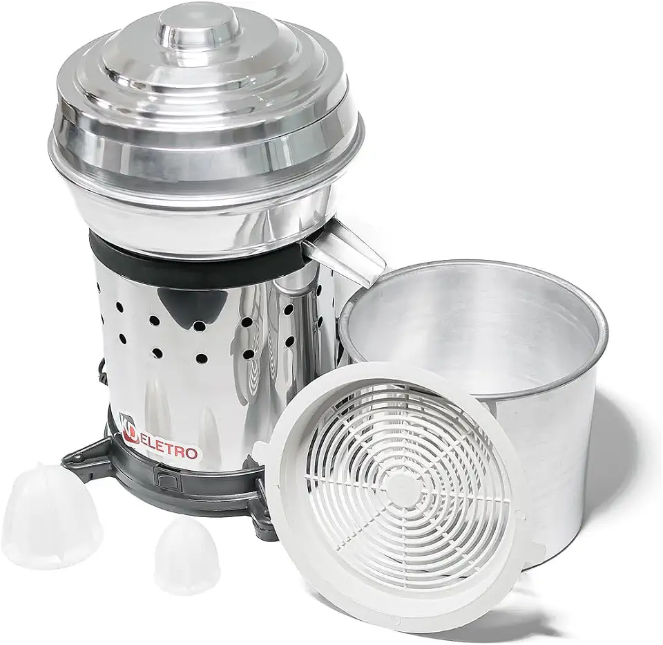 Espremedor de Laranja Industrial Copo 3 Litros Extrator Sucos BIVOLT Industrial