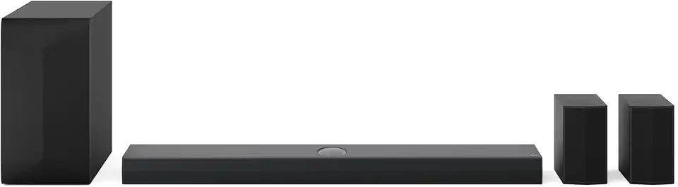 LG Home Theater SoundBar S70TR– Dolby Atmos, 500W RMS, 5.1.1 Canais, DTS Digital Surround, Caixas Traseiras, AI Sound Pro, WOW Sinergy, Bluetooth 5.3, HDMI