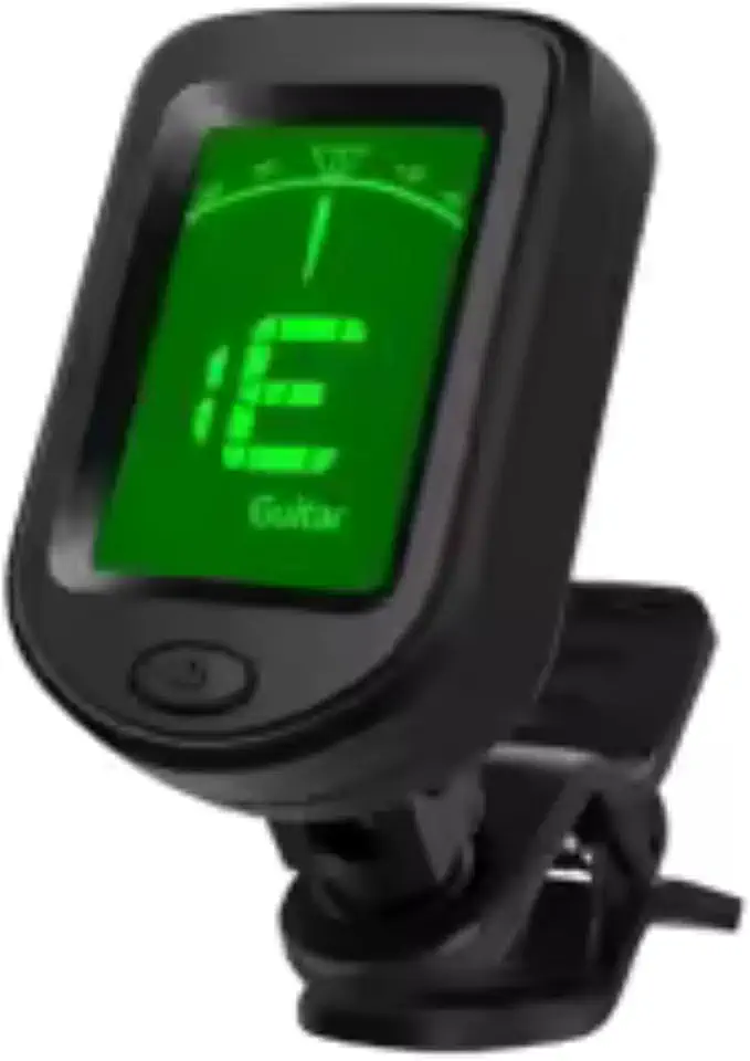 Afinador Digital Cromático Clip para Violão Viola Guitarra Cavaco