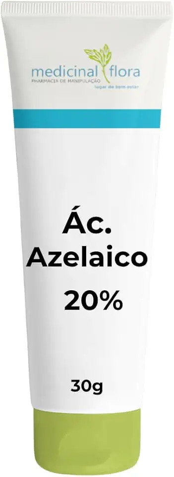 Ácido Azelaico 20% Creme Anti Acne Melasma Manchas Clareador