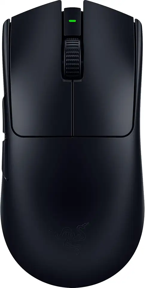 Razer Mouse para jogos Viper V3 Pro Wireless Esports: simétrico - 54 g leve - sondagem 8K - Sensor óptico DPI 35K - Interruptores óticos Gen3-8 botões programáveis - Bateria de 95 horas - Preto