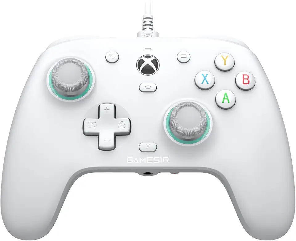 Controlador com fio GameSir G7 SE para Xbox Series X|S, Xbox One e Windows 10/11, gamepad “plug and play” com joysticks e gatilhos de efeito Hall, conector de áudio de 3,5 mm