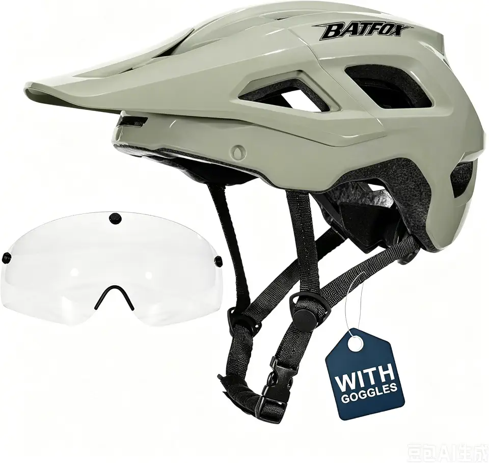 Capacete NTA 8776 E-Bike e Mountain Bike para adultos jovens, capacete de ciclismo E-MTB para homens e mulheres (52-60 cm)