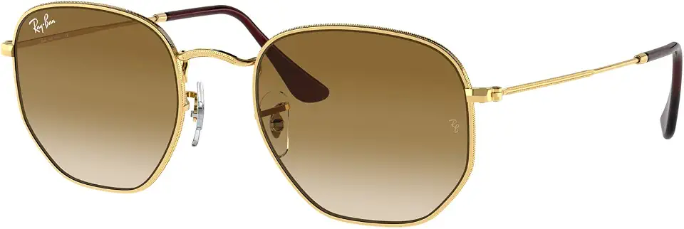 Óculos de Sol Ray-Ban Hexagonal 0RB3548 001/BH Tam 54