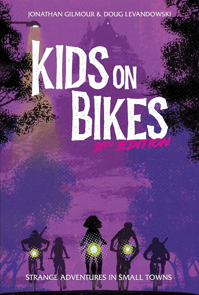 Asmodee Kids on Bikes(Segunda Edição) RPG, 2 a 10 Jogadores, Idade +12