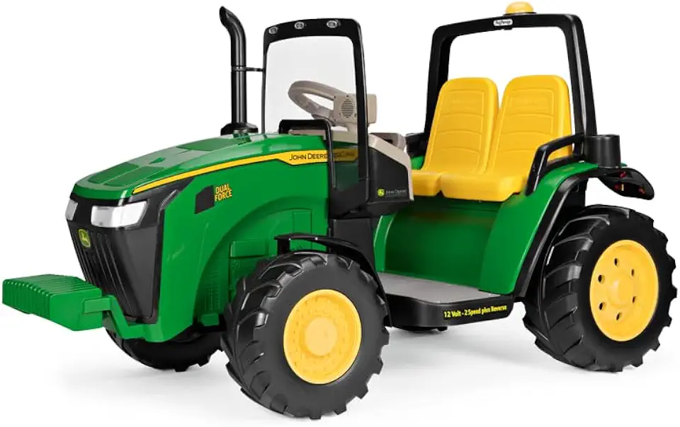 Trator Elétrico John Deere Dual Force Peg Perego