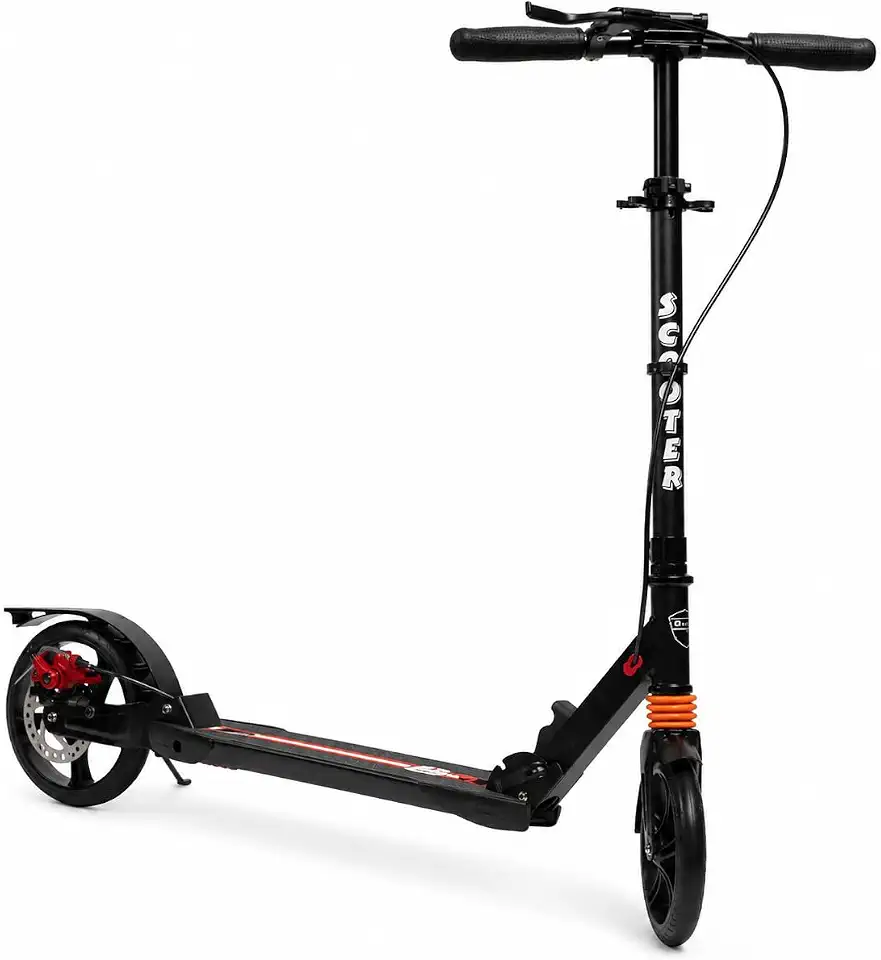 Patinete Scooter Urbano Suporta 150 Kg 200 Mm Freio A Disco